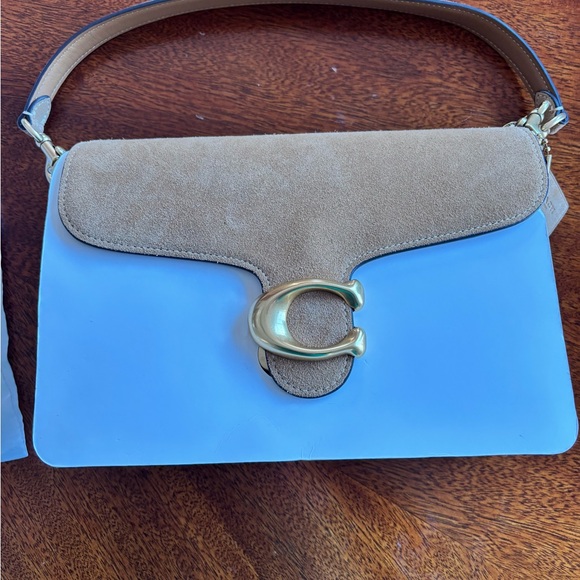 Coach Chain Tabby in Brass/Sand Bag - Picture 8 of 11